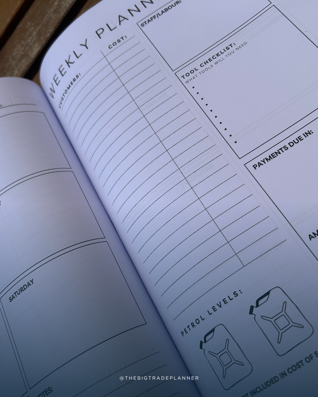 THE BIG GARDENER PLANNER