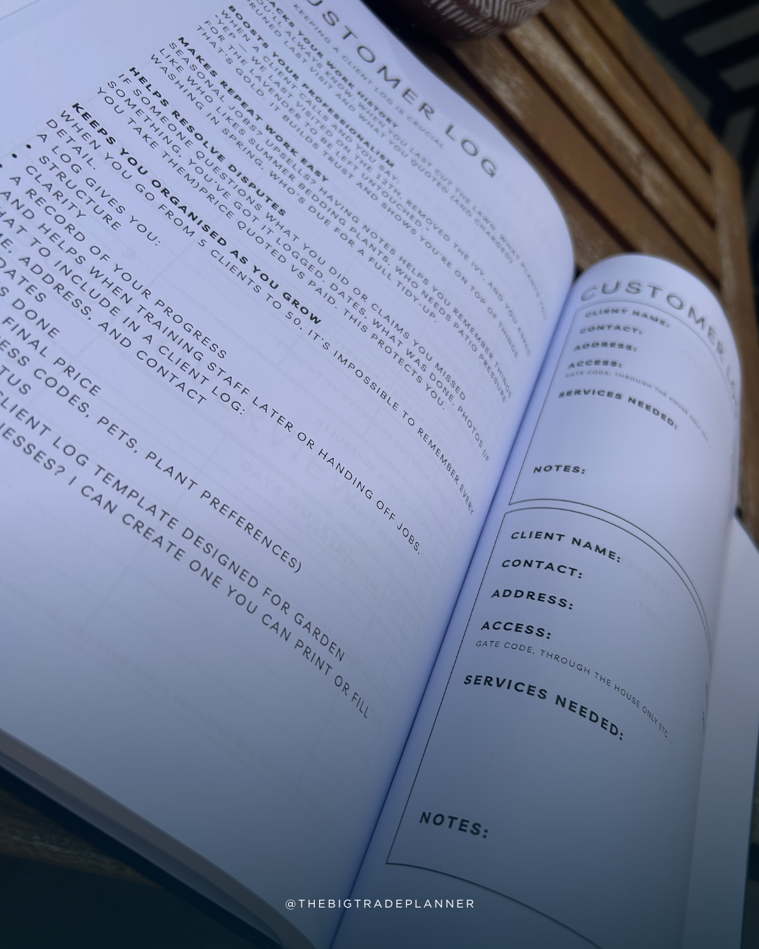 THE BIG GARDENER PLANNER